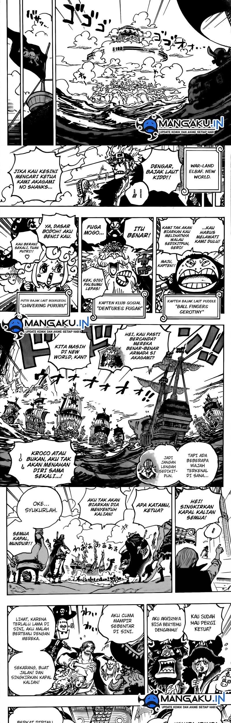 One Piece Chapter 1079 - halaman 3