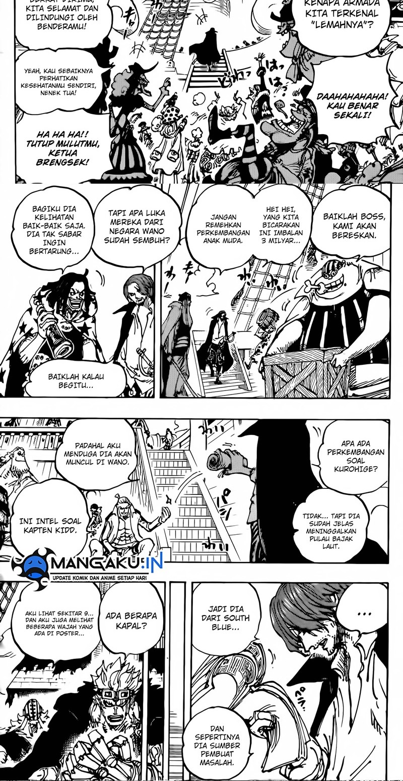 One Piece Chapter 1079 - halaman 4