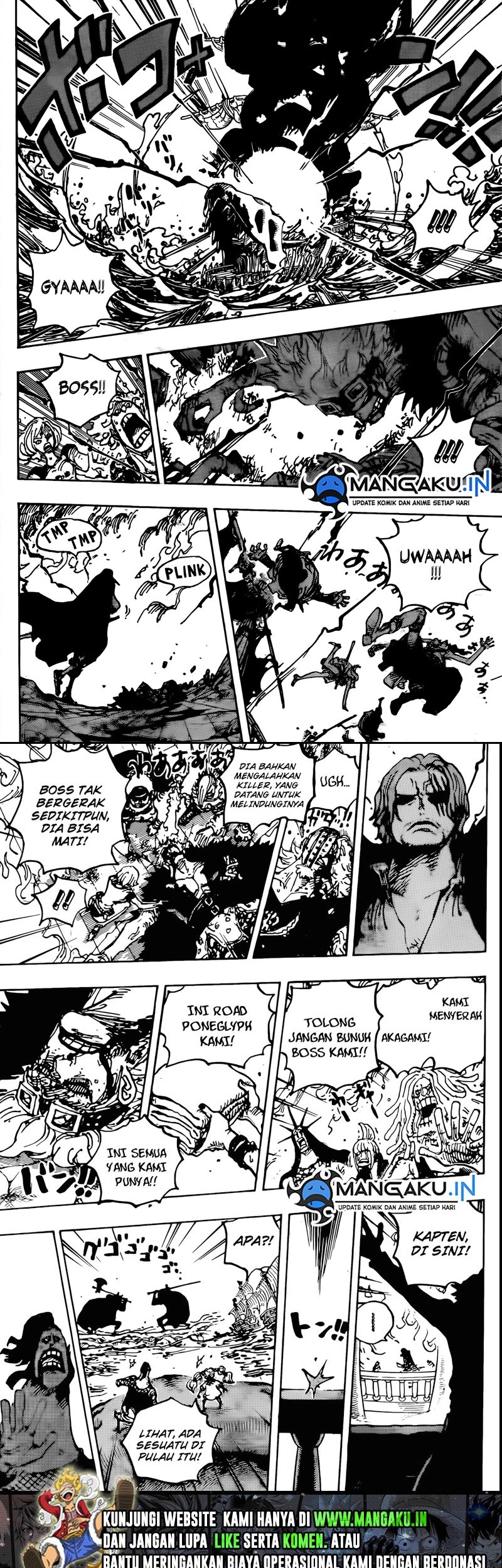 One Piece Chapter 1079 - halaman 6