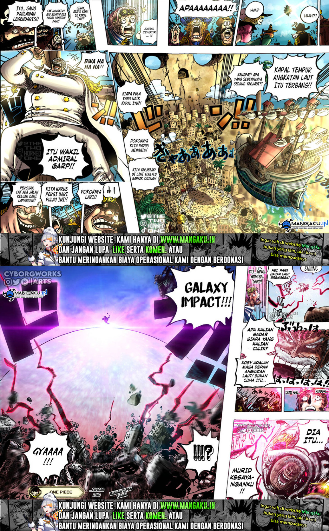One Piece Chapter 1080 - halaman 14