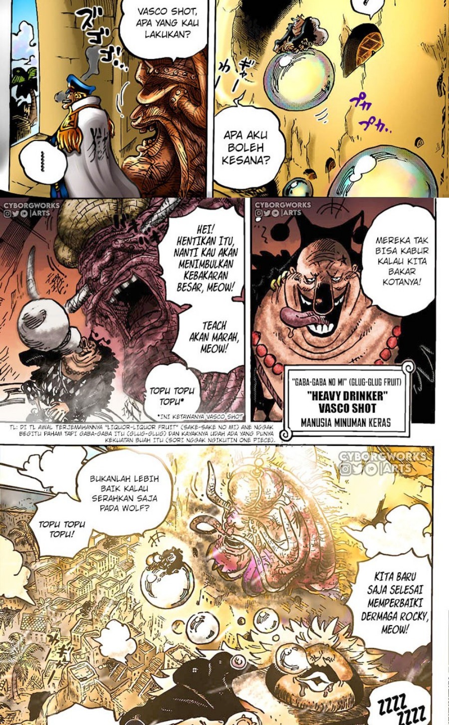 One Piece Chapter 1080 - halaman 5