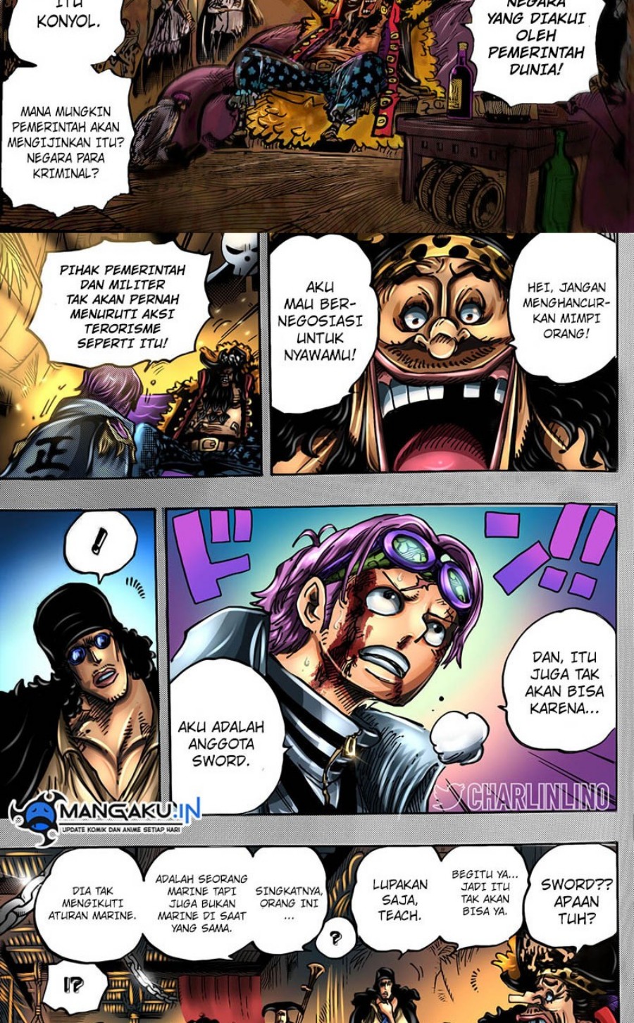 One Piece Chapter 1080 - halaman 7
