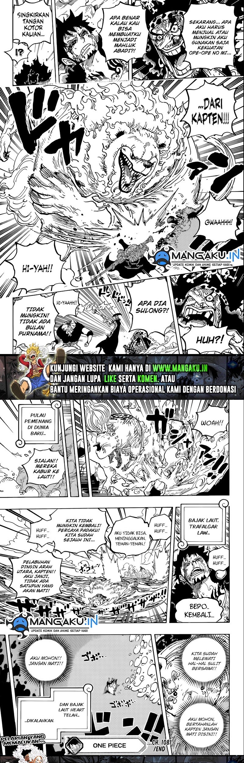 One Piece Chapter 1081 - halaman 10