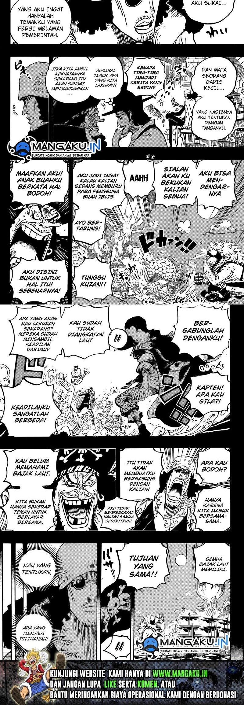 One Piece Chapter 1081 - halaman 8