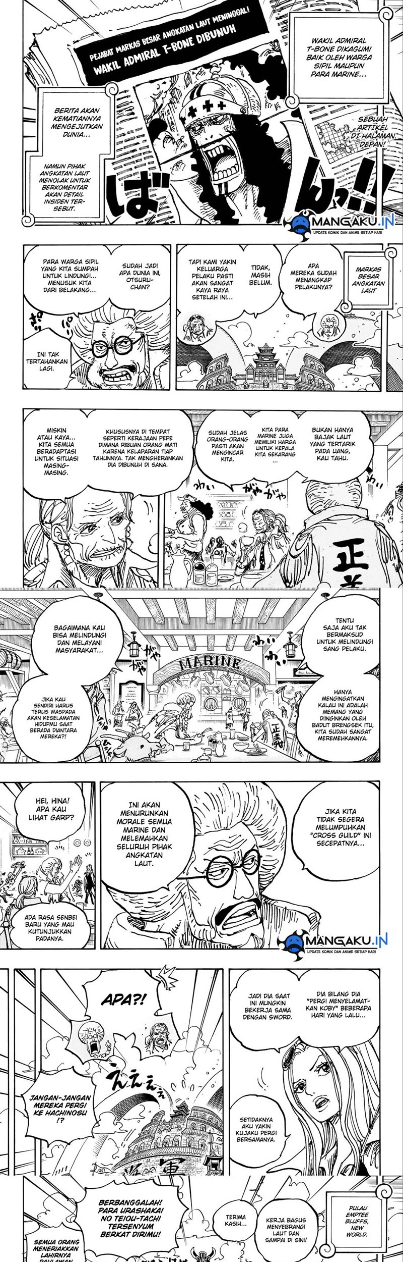 One Piece Chapter 1082 - halaman 2