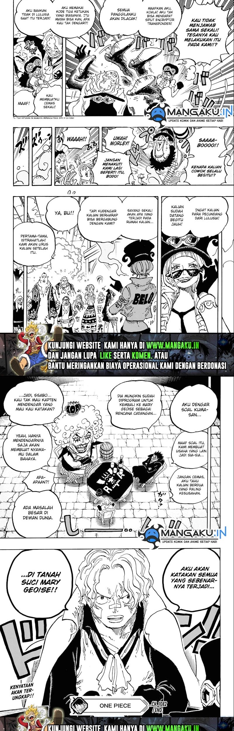 One Piece Chapter 1082 - halaman 9