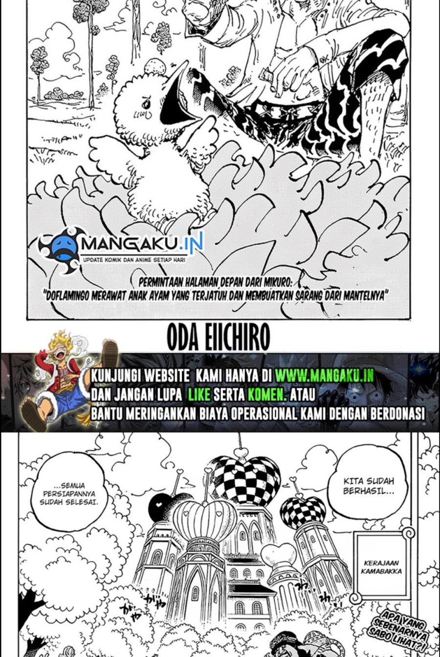 One Piece Chapter 1083 - halaman 2