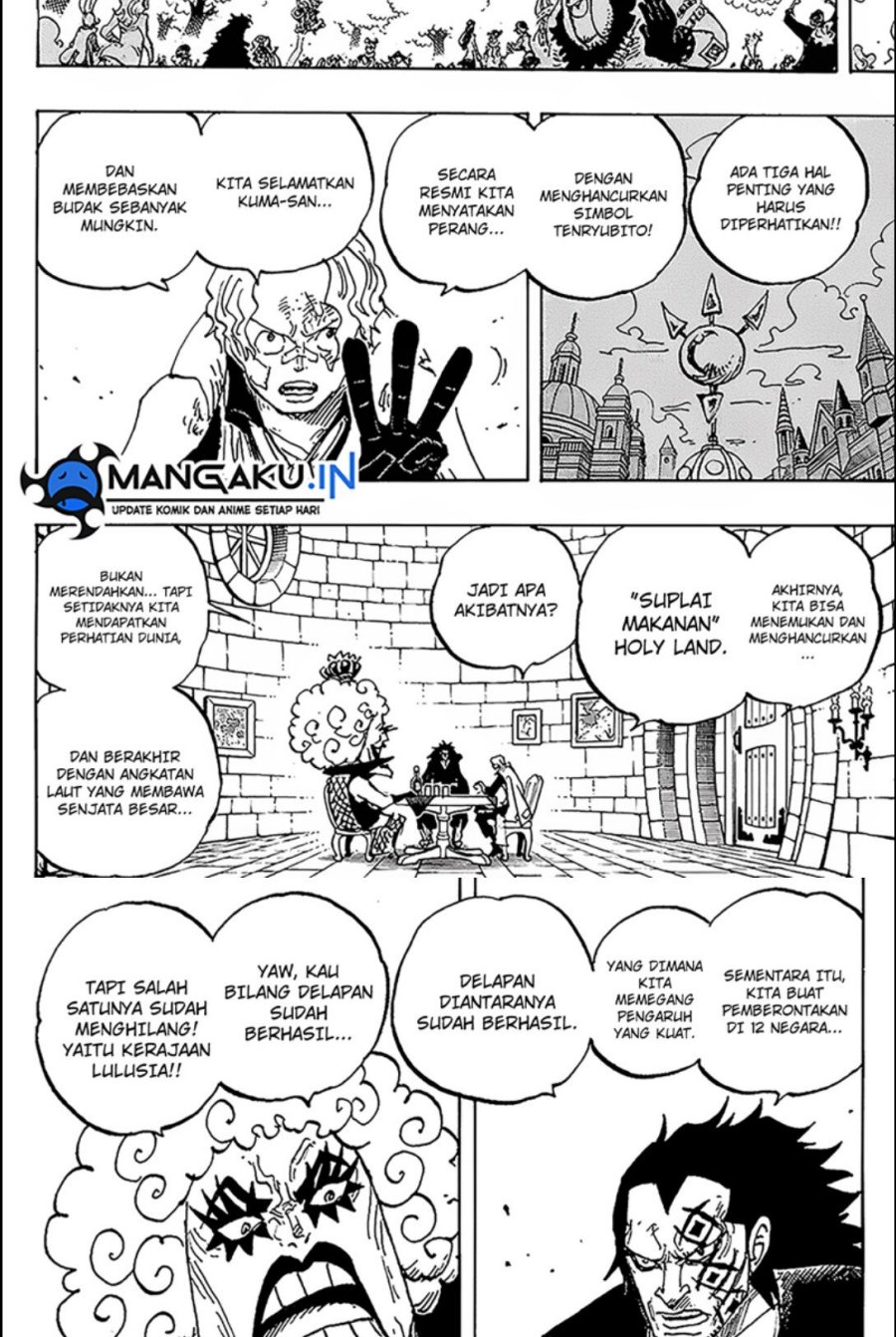 One Piece Chapter 1083 - halaman 3