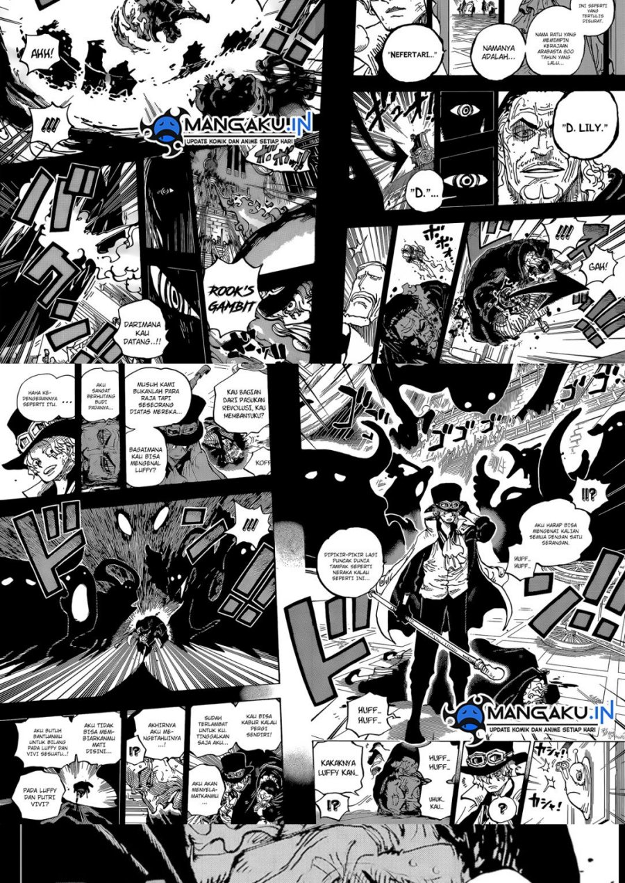 One Piece Chapter 1085 - halaman 7