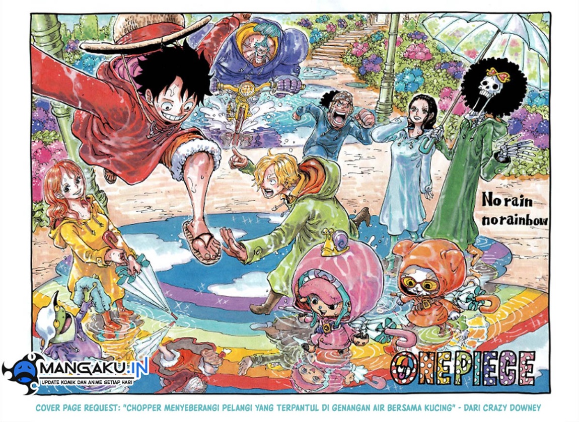 One Piece Chapter 1086 - halaman 2