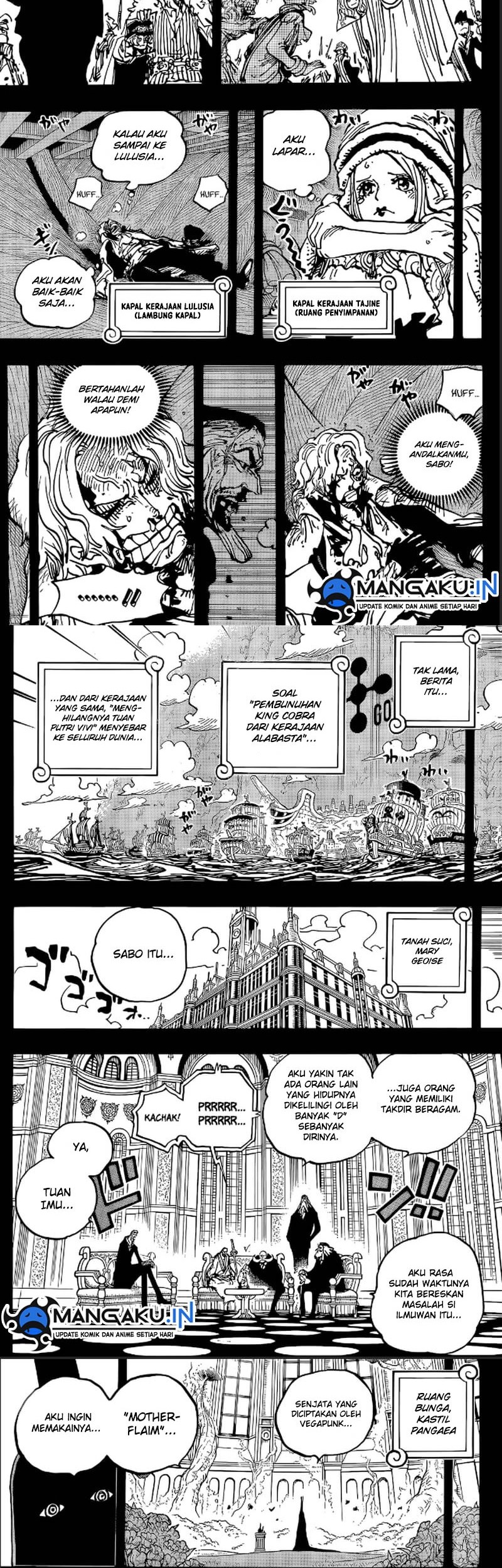 One Piece Chapter 1086 - halaman 4