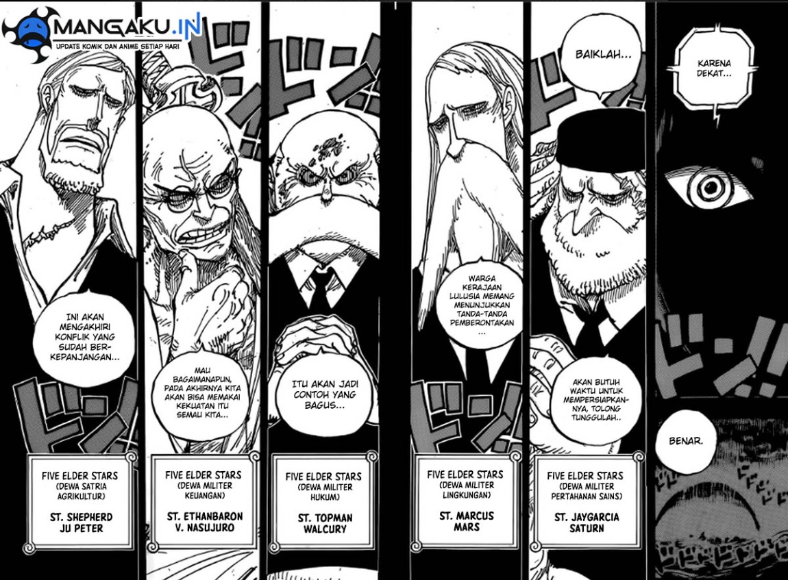 One Piece Chapter 1086 - halaman 6