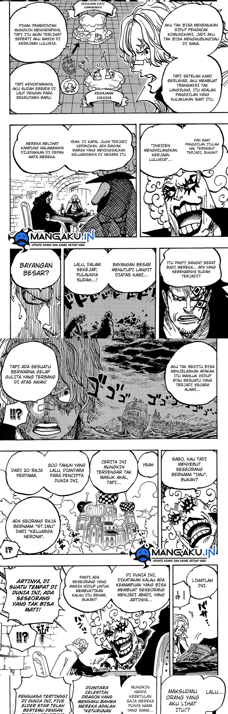 One Piece Chapter 1086 - halaman 8