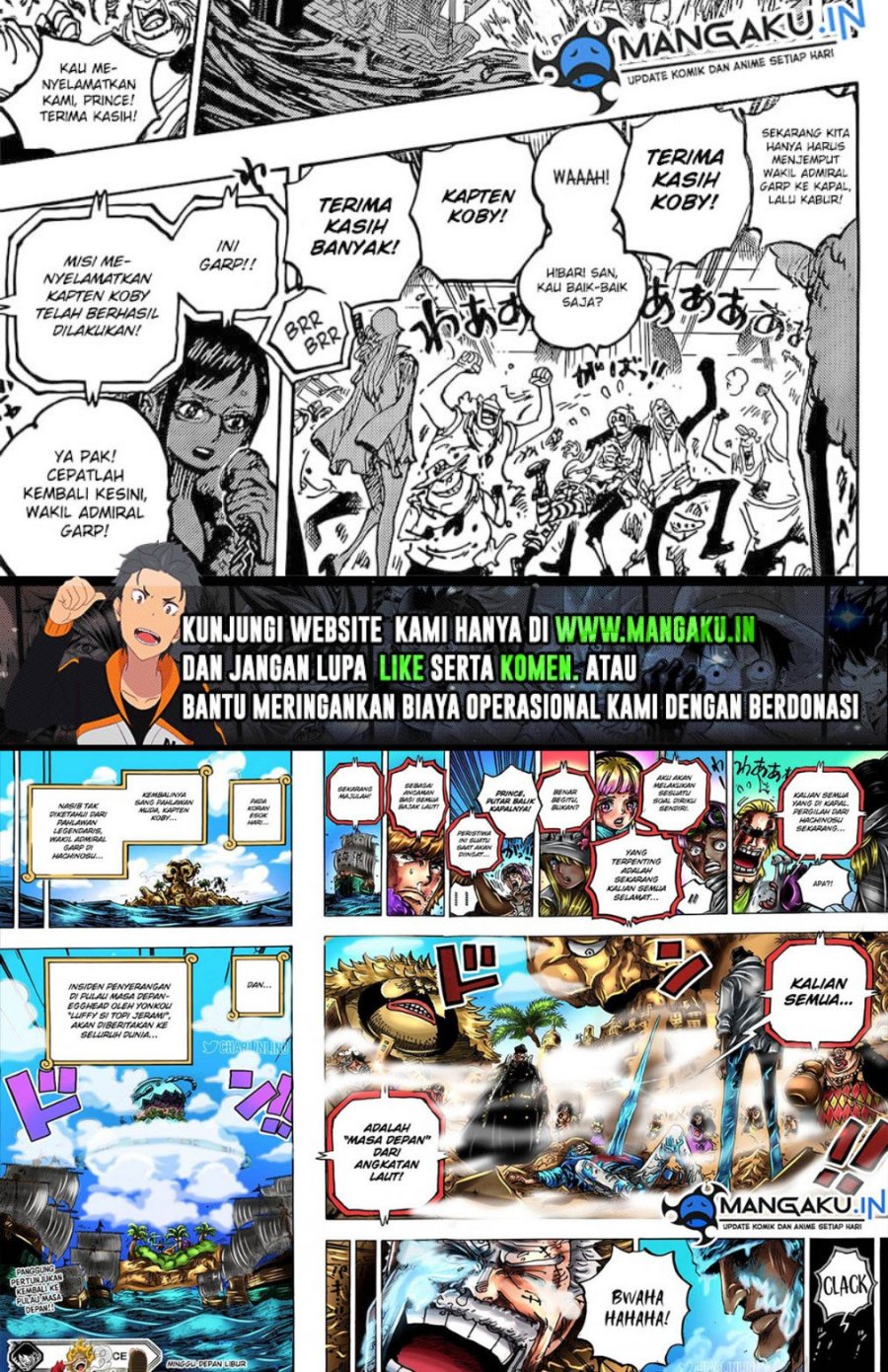 One Piece Chapter 1088 - halaman 13