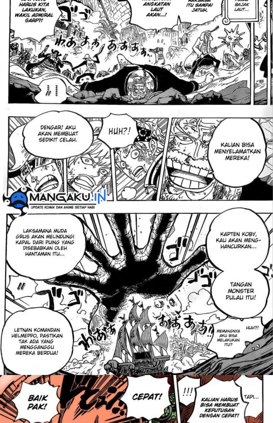 One Piece Chapter 1088 - halaman 5