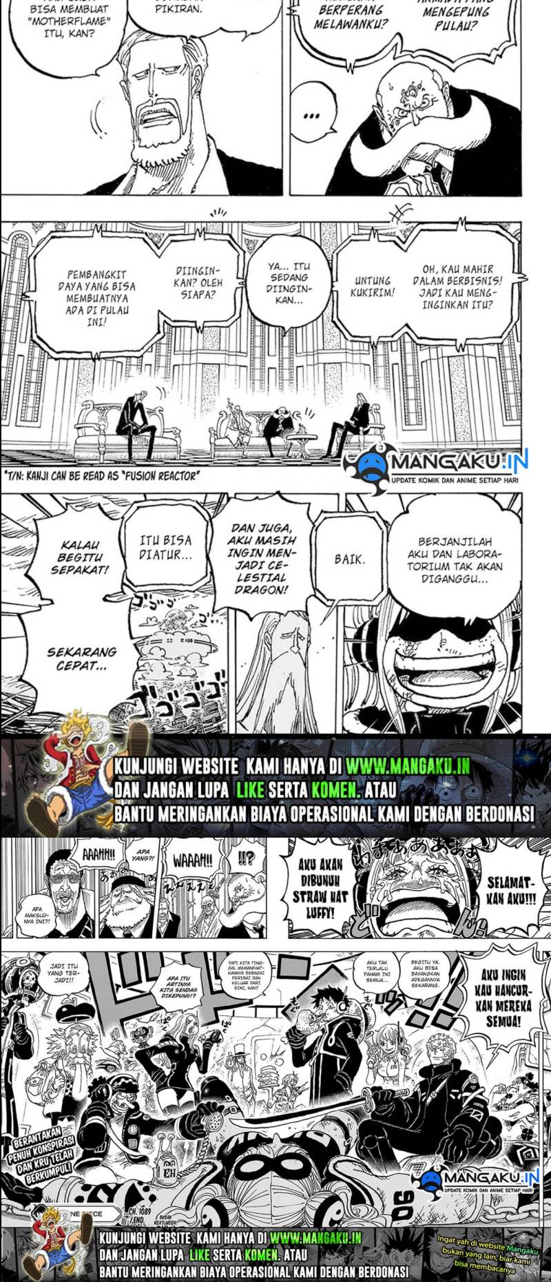 One Piece Chapter 1089 - halaman 10