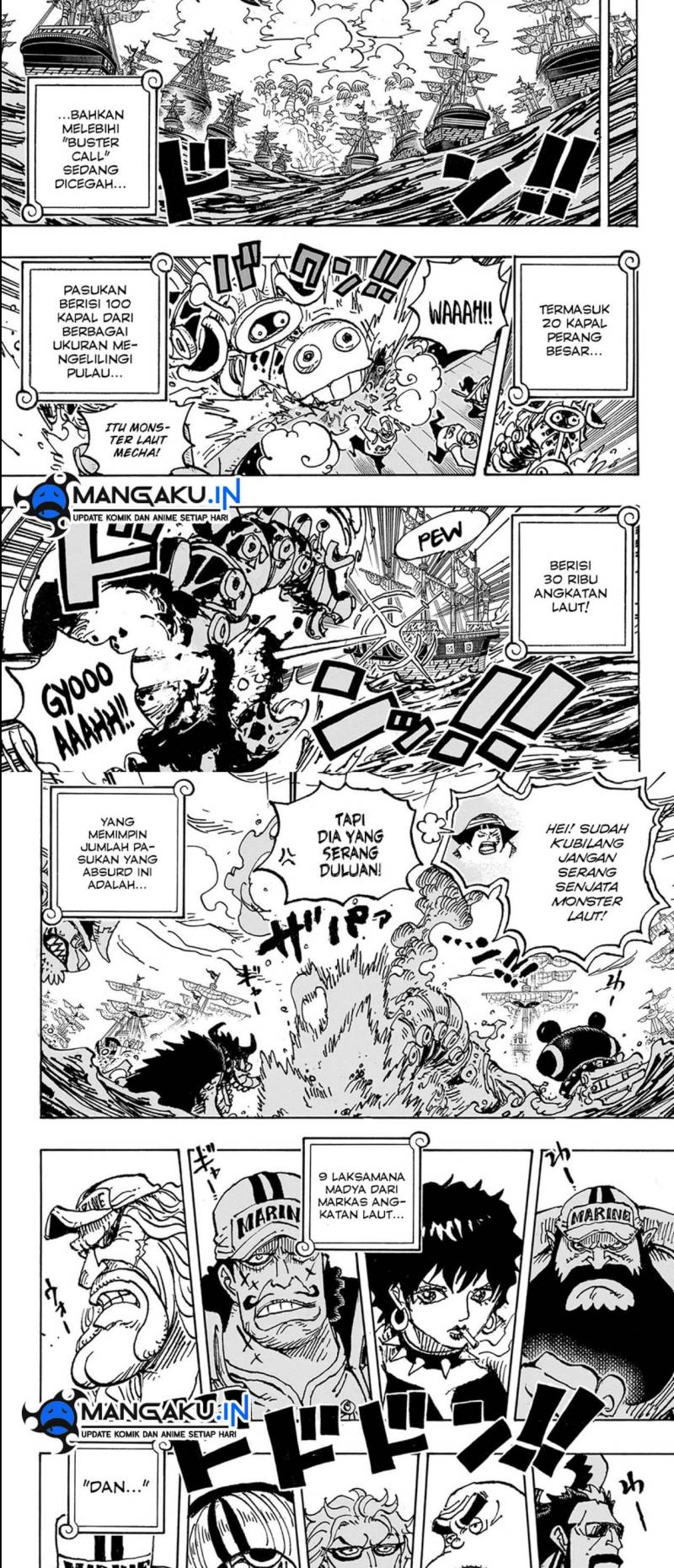 One Piece Chapter 1089 - halaman 5