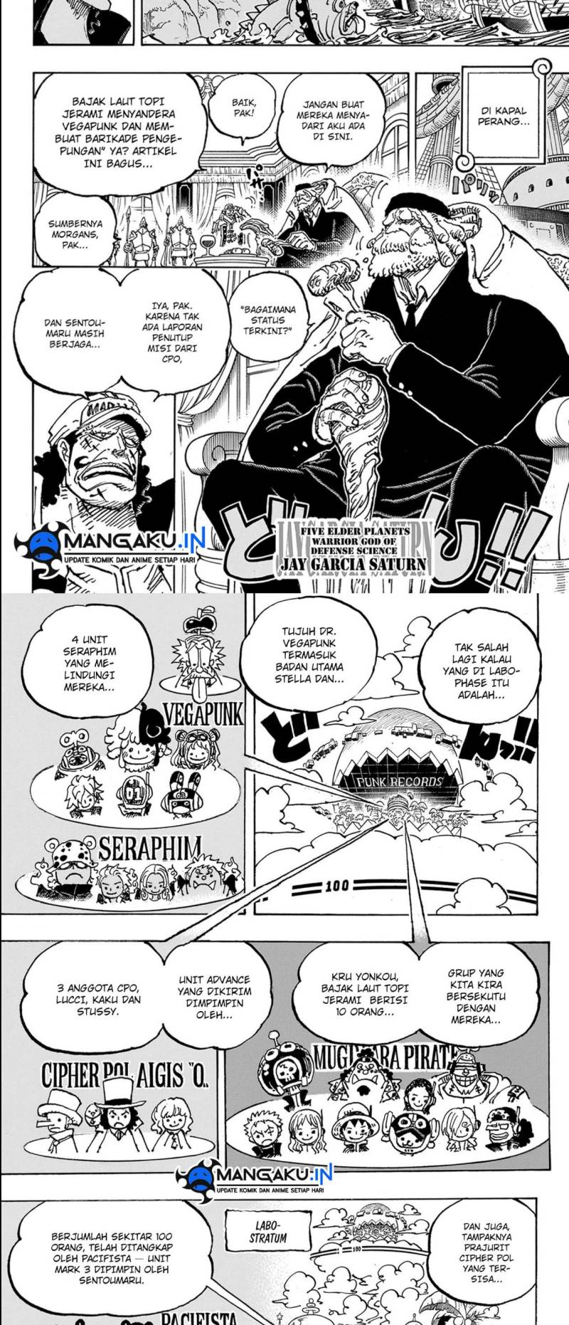 One Piece Chapter 1089 - halaman 7