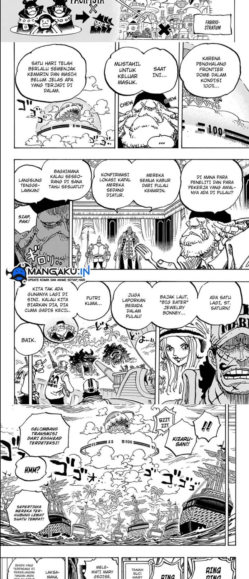 One Piece Chapter 1089 - halaman 8
