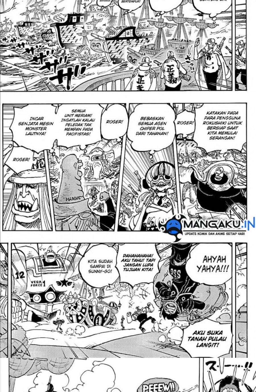 One Piece Chapter 1090 - halaman 11
