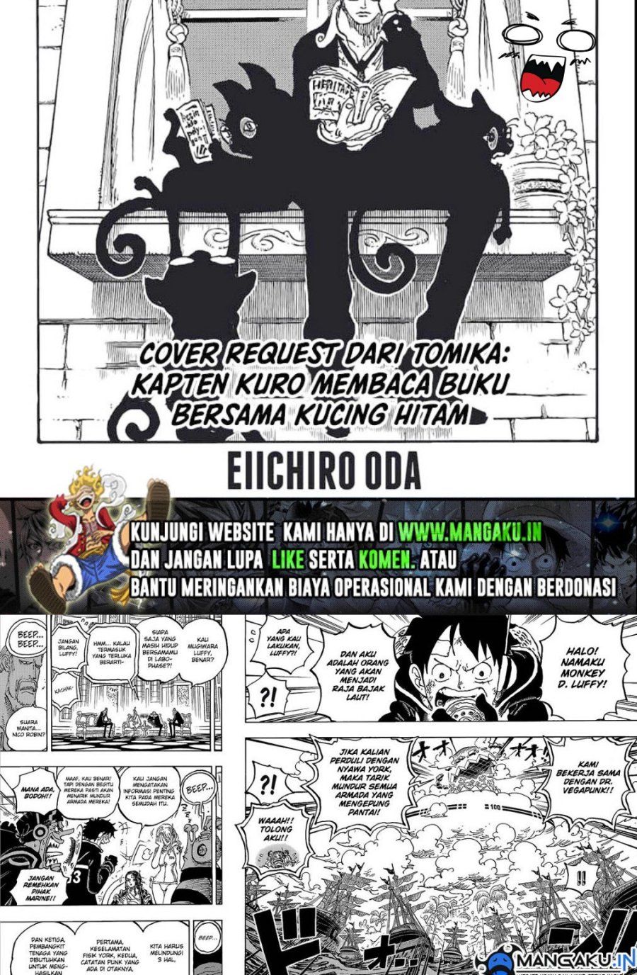 One Piece Chapter 1090 - halaman 2
