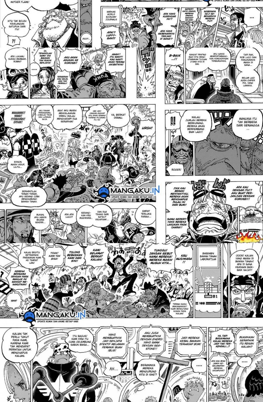 One Piece Chapter 1090 - halaman 3