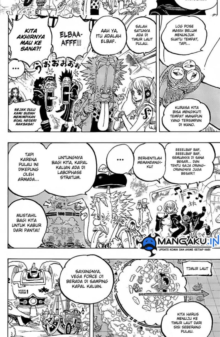 One Piece Chapter 1090 - halaman 6