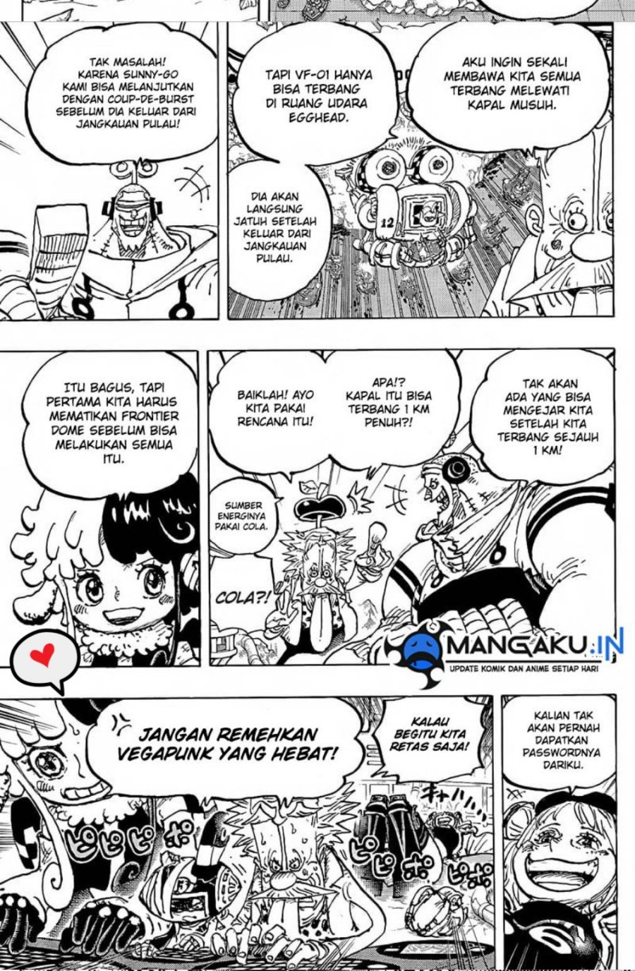 One Piece Chapter 1090 - halaman 7