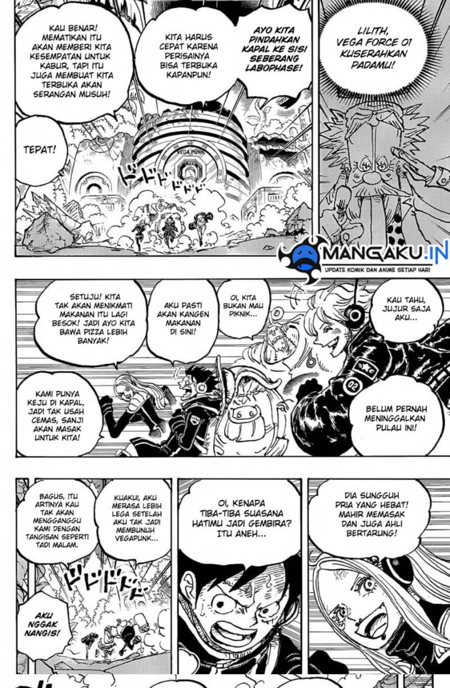 One Piece Chapter 1090 - halaman 8