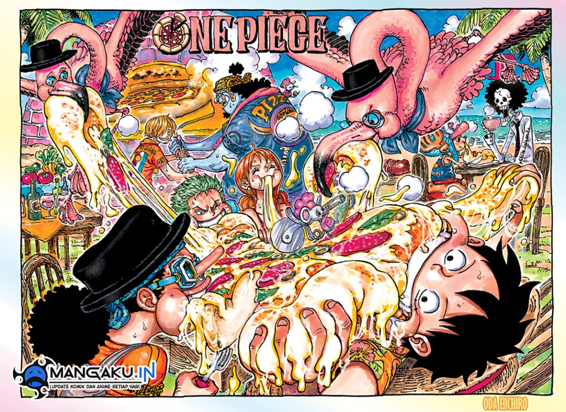 One Piece Chapter 1091 - halaman 2