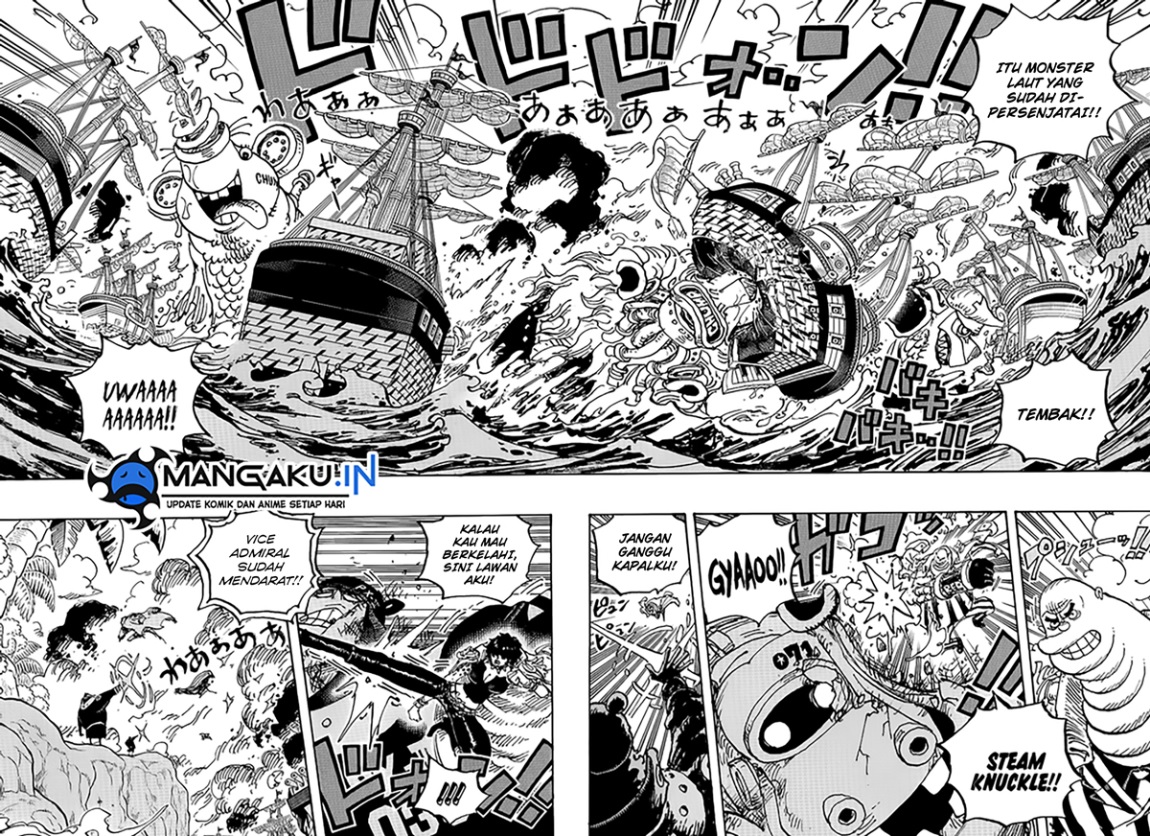 One Piece Chapter 1091 - halaman 4