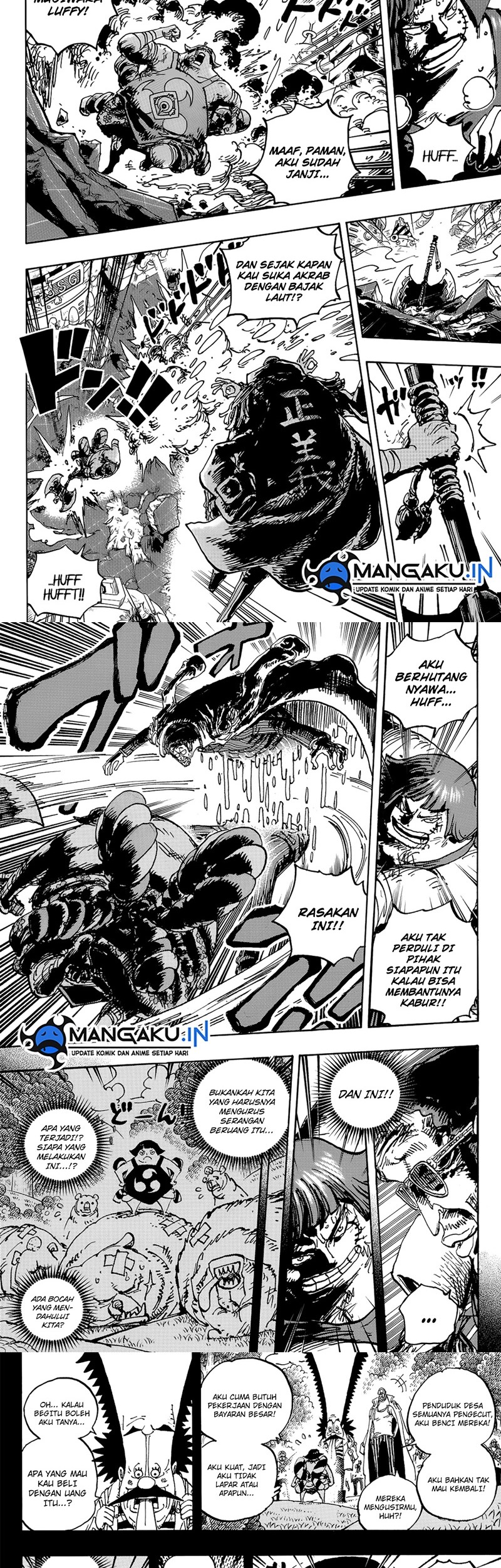 One Piece Chapter 1091 - halaman 6