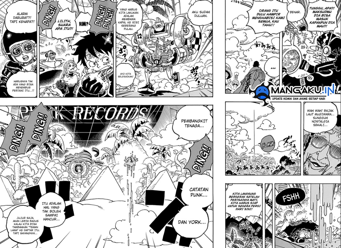 One Piece Chapter 1091 - halaman 9
