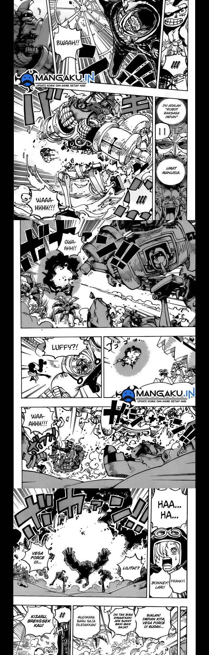 One Piece Chapter 1092 - halaman 7