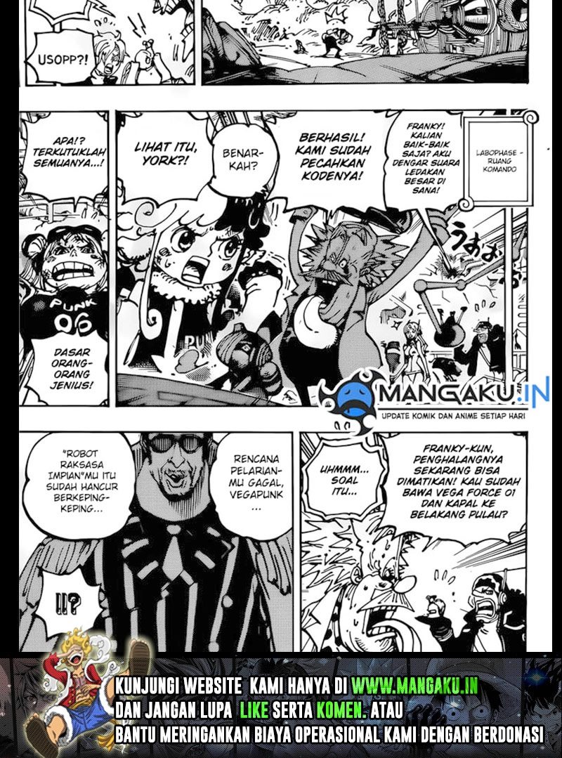 One Piece Chapter 1092 - halaman 9