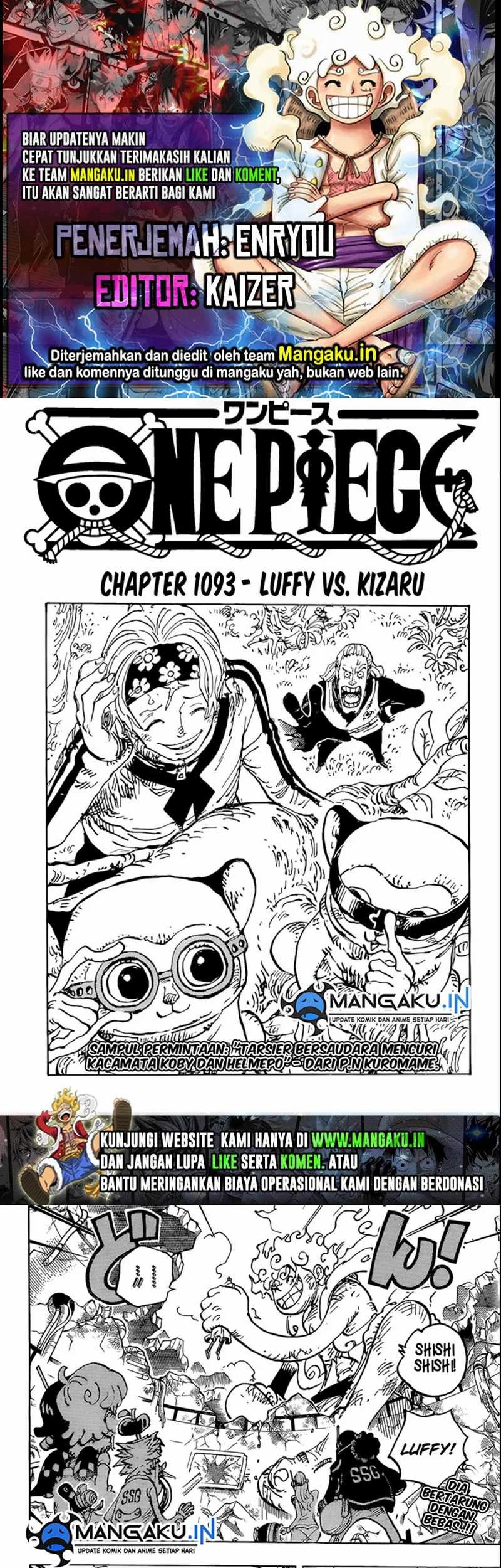 One Piece Chapter 1093 - halaman 1