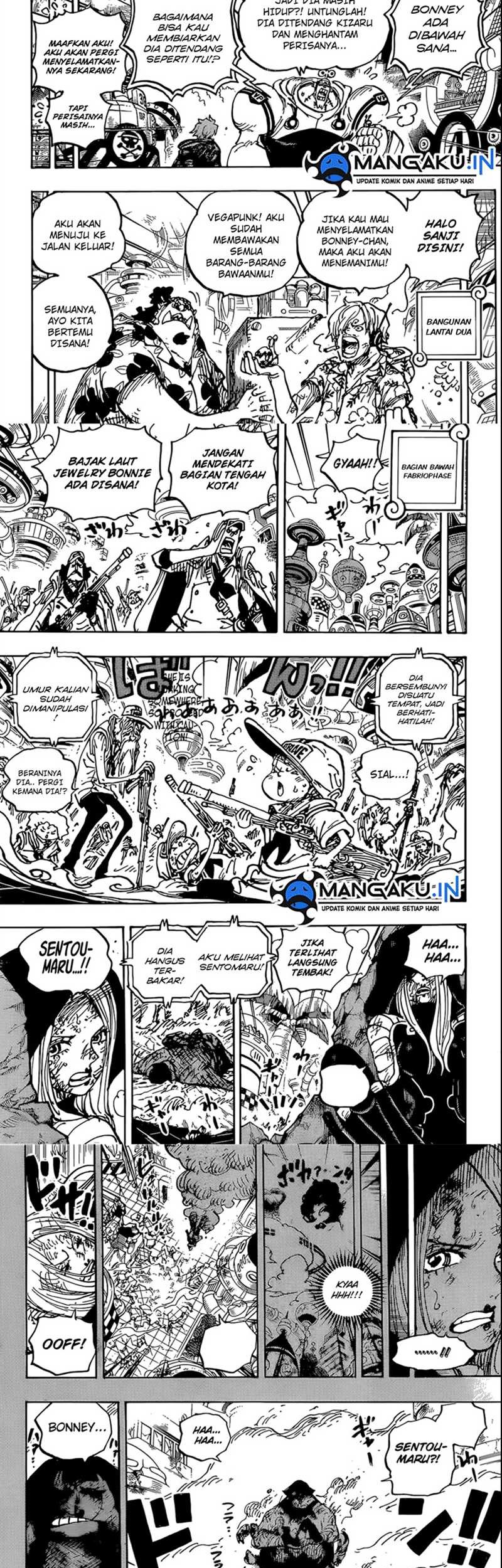 One Piece Chapter 1093 - halaman 3