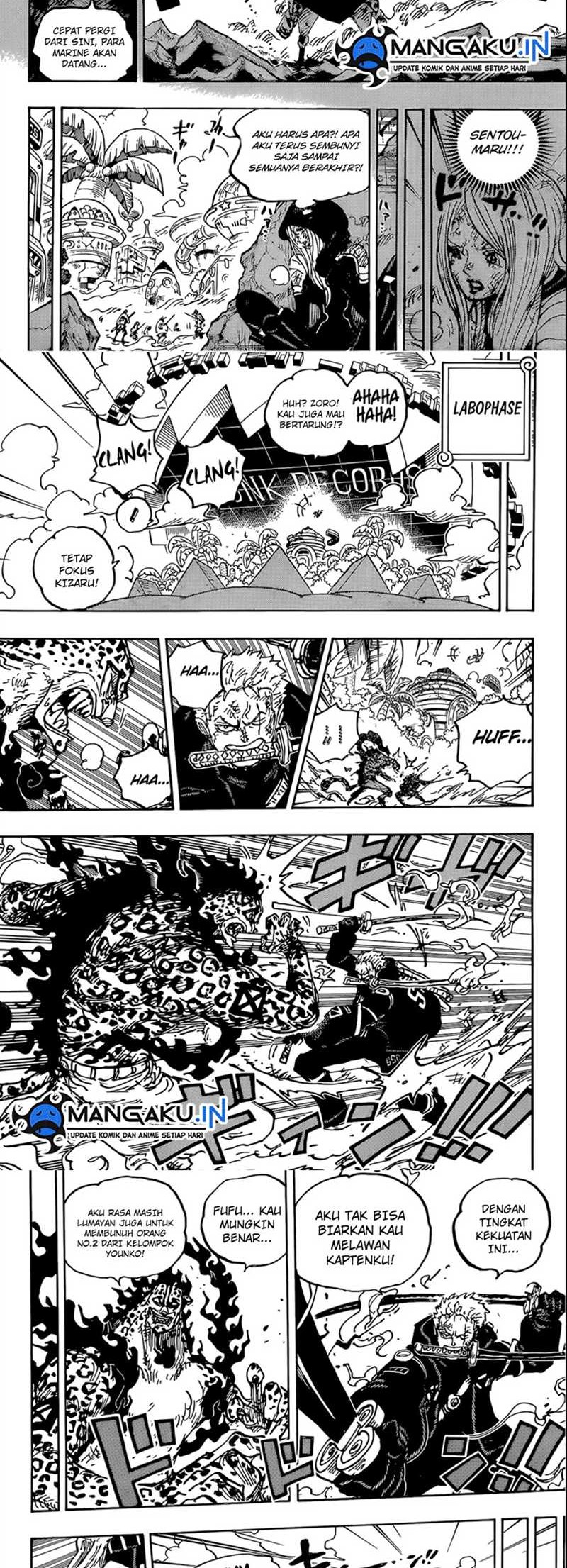 One Piece Chapter 1093 - halaman 4