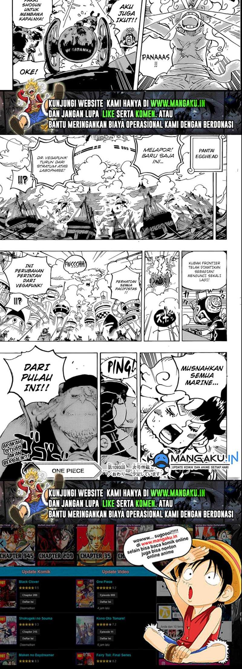 One Piece Chapter 1093 - halaman 8