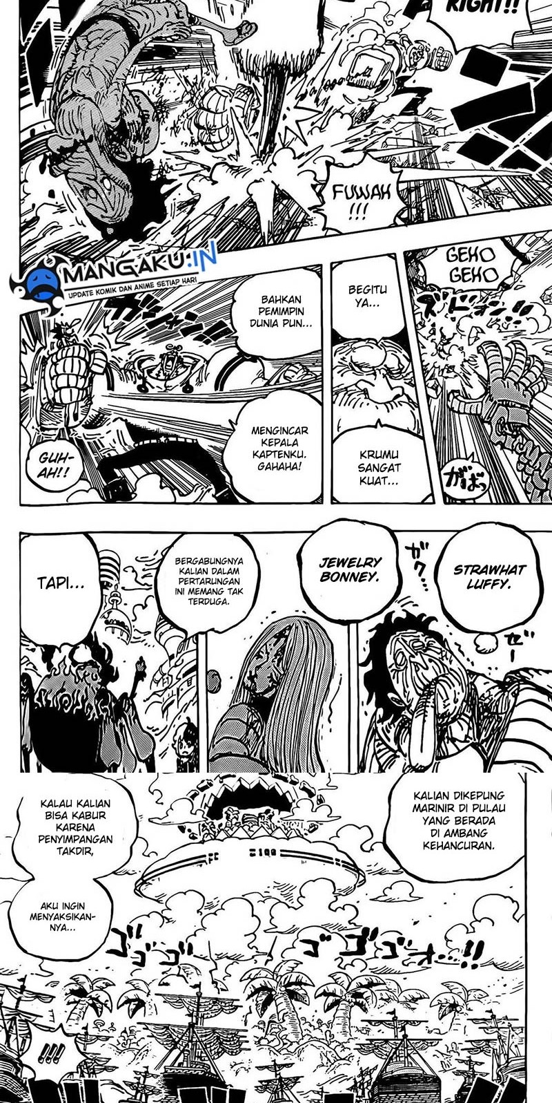 One Piece Chapter 1095 - halaman 4