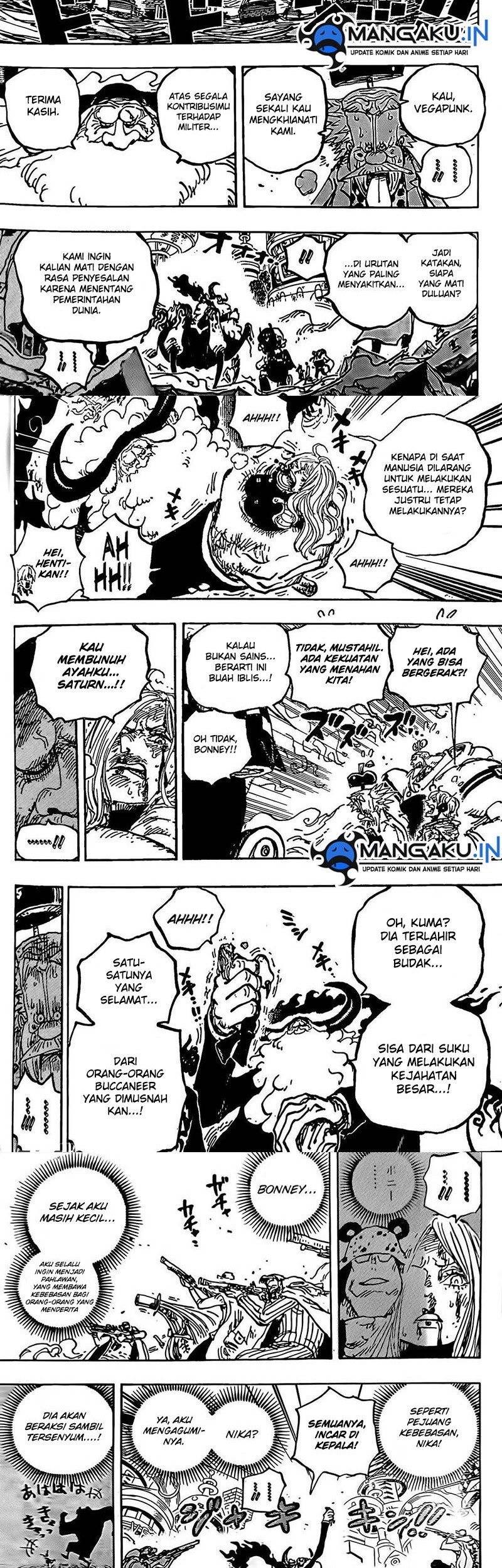 One Piece Chapter 1095 - halaman 5