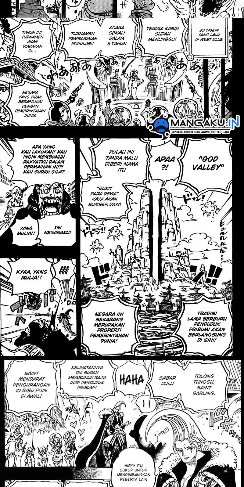 One Piece Chapter 1095 - halaman 8