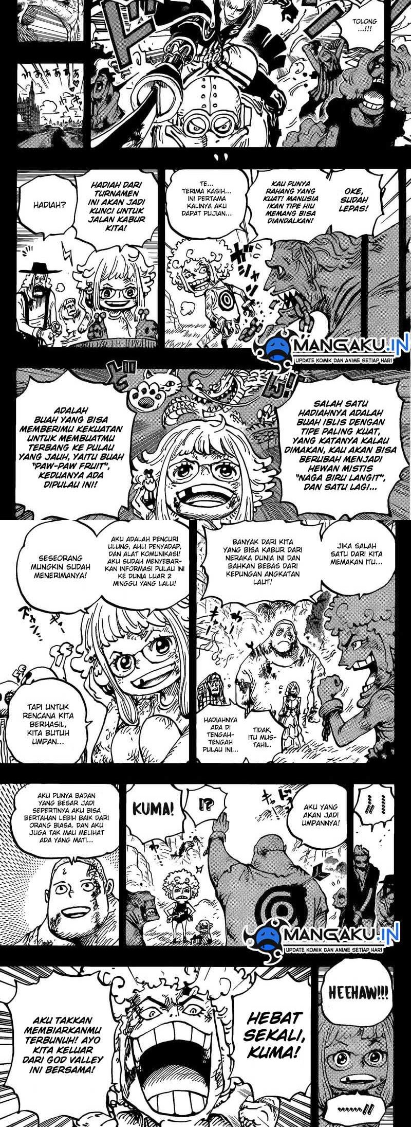 One Piece Chapter 1096 - halaman 4