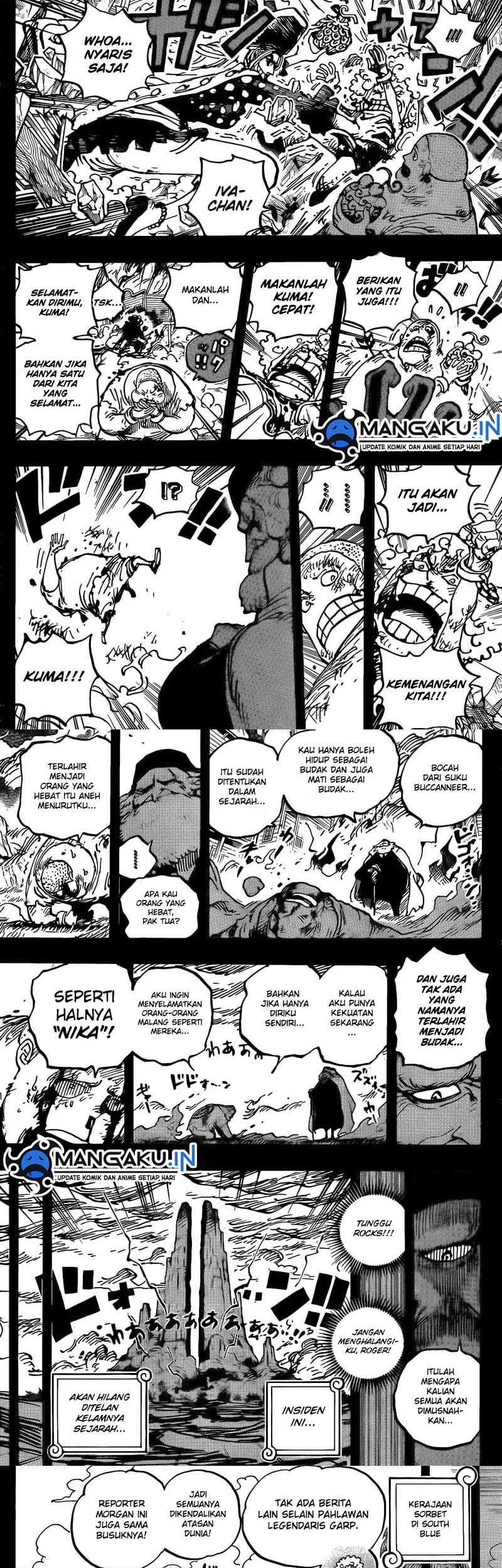 One Piece Chapter 1096 - halaman 6
