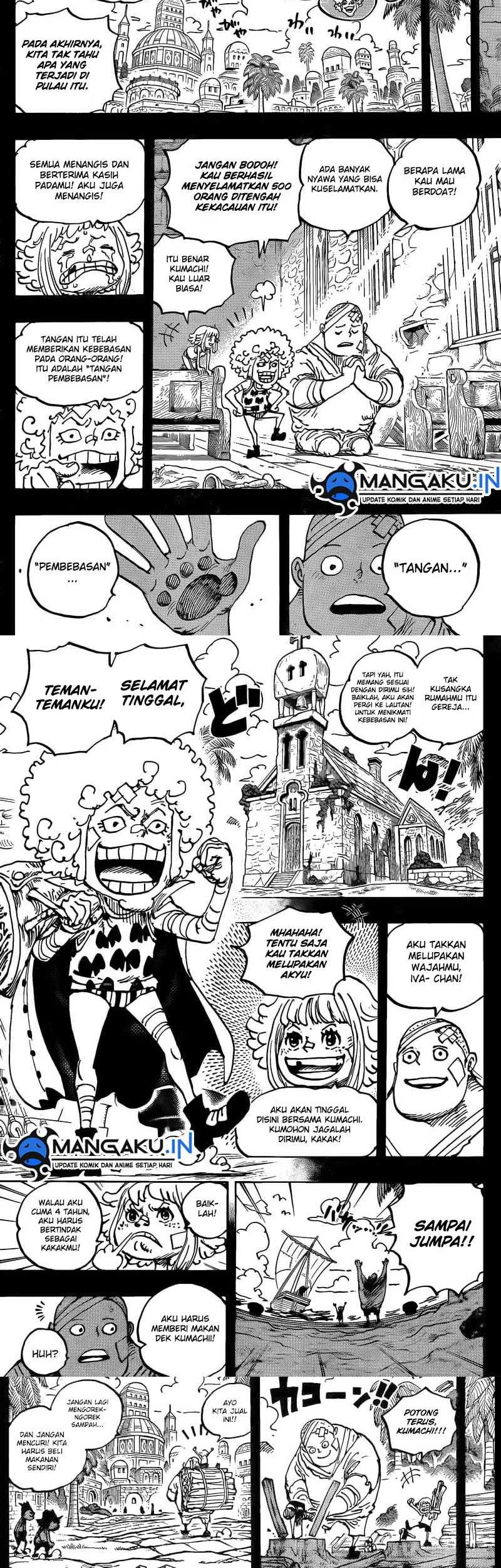 One Piece Chapter 1096 - halaman 7