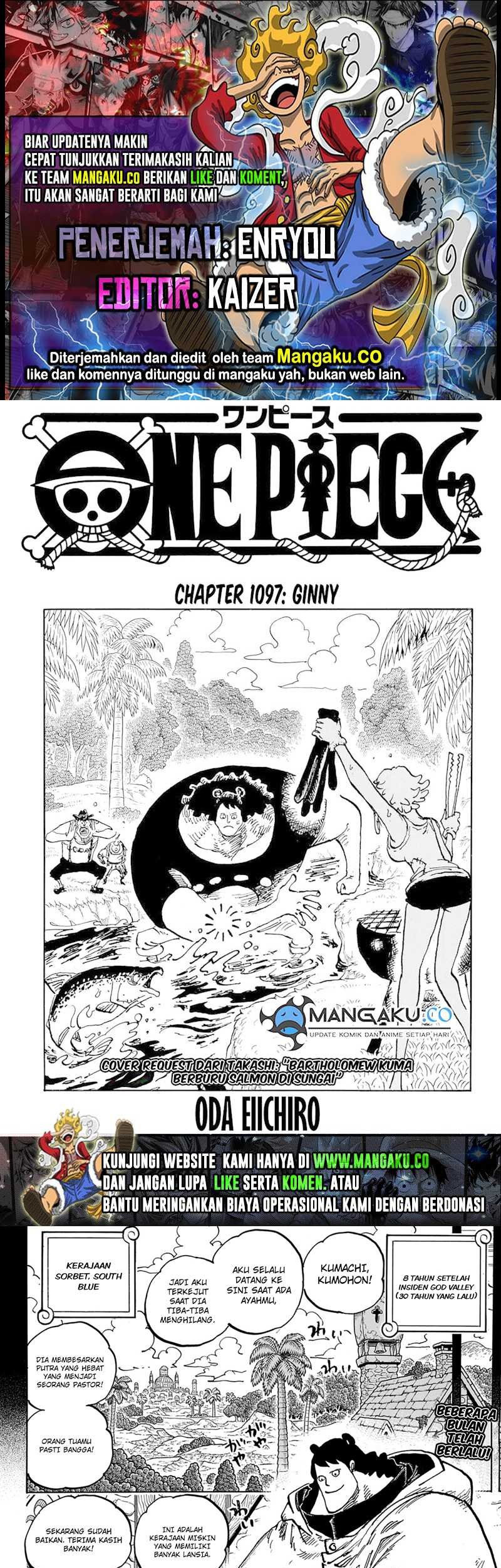 One Piece Chapter 1097 - halaman 1