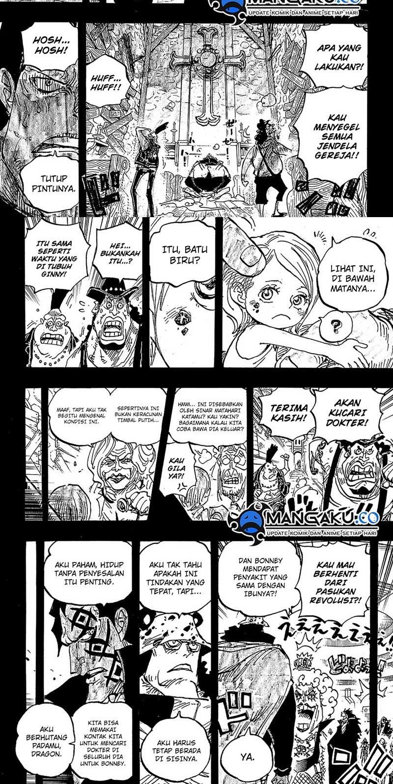 One Piece Chapter 1098 - halaman 6