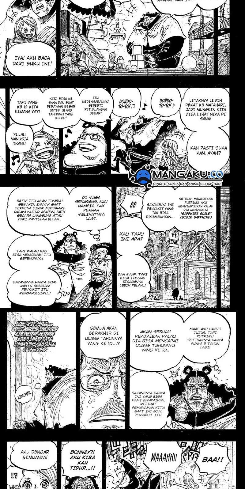 One Piece Chapter 1098 - halaman 8