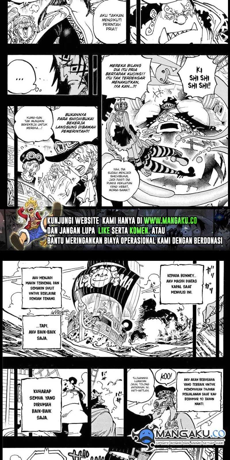 One Piece Chapter 1100 - halaman 10