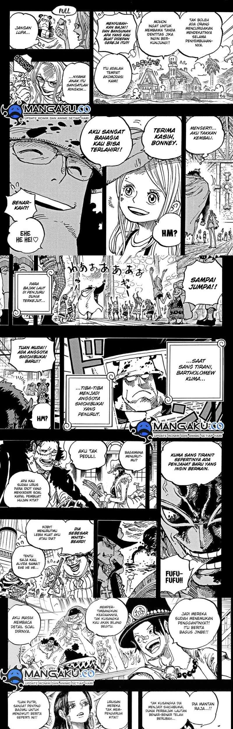 One Piece Chapter 1100 - halaman 9